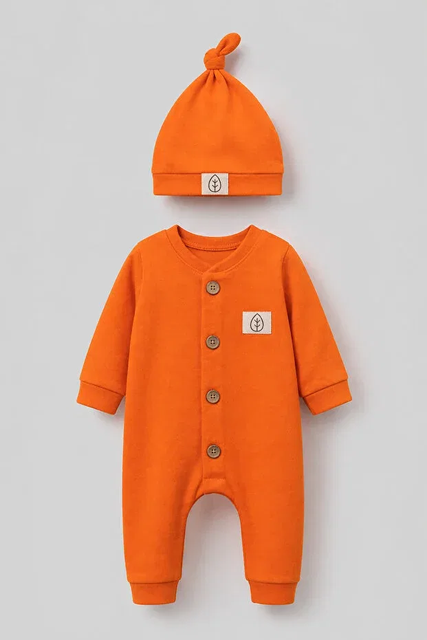 Детский комбинезон с длинным рукавом Bubito, Orange