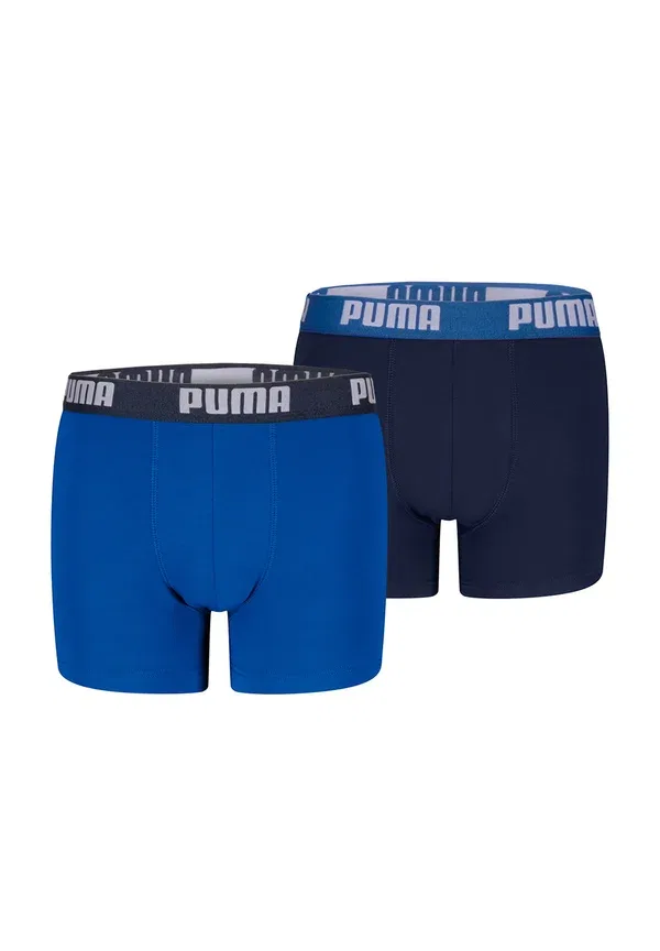 Боксеры из хлопка с эластаном 8 шт Puma, Navy Blue, темно-синий — фото 3