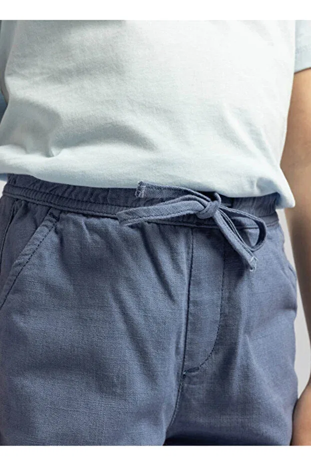 Детские брюки для мальчиков однотонные Lee Cooper, Indigo — фото 3