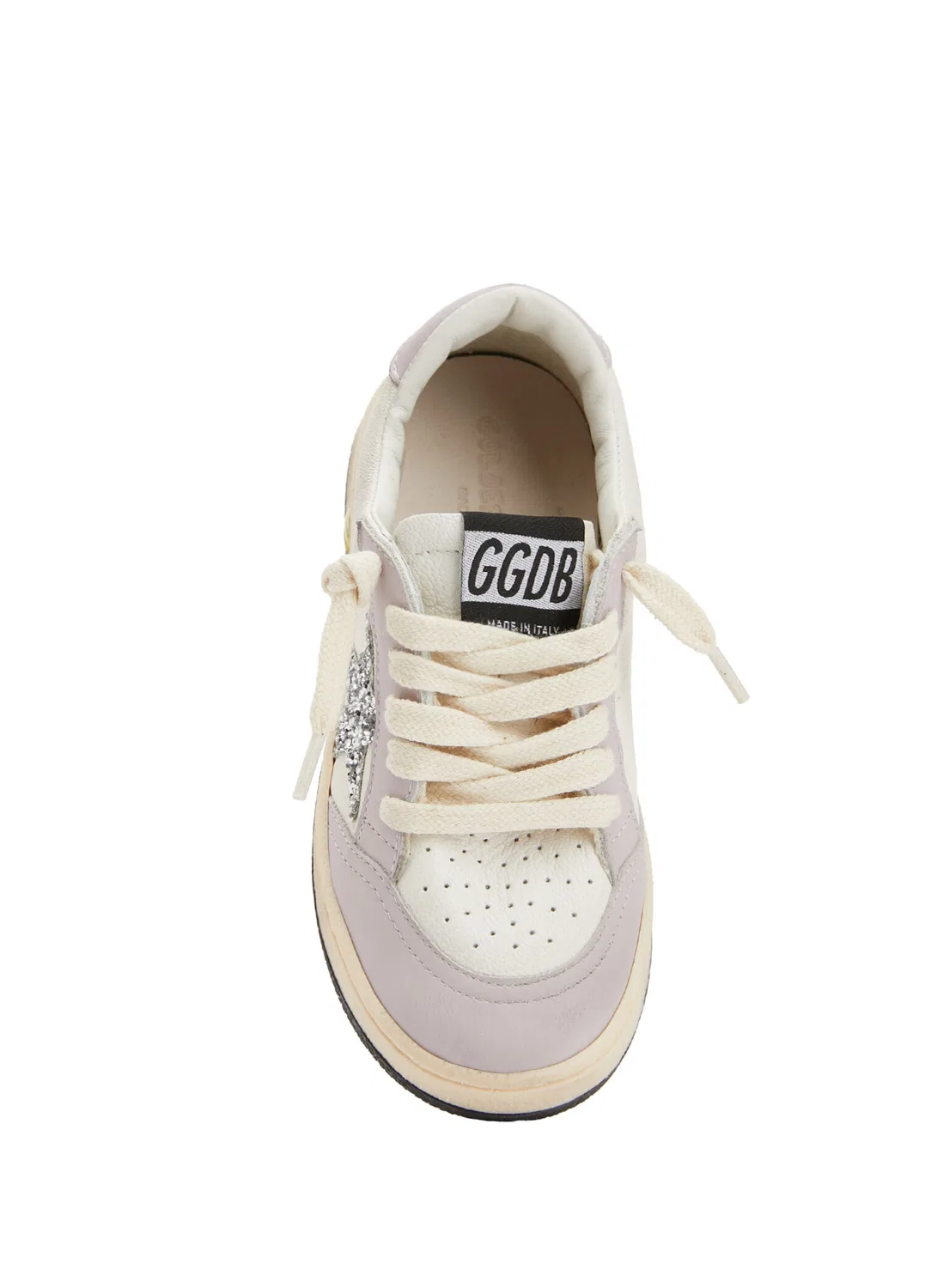 Кроссовки детские Golden Goose Ball Star Lila — фото 4