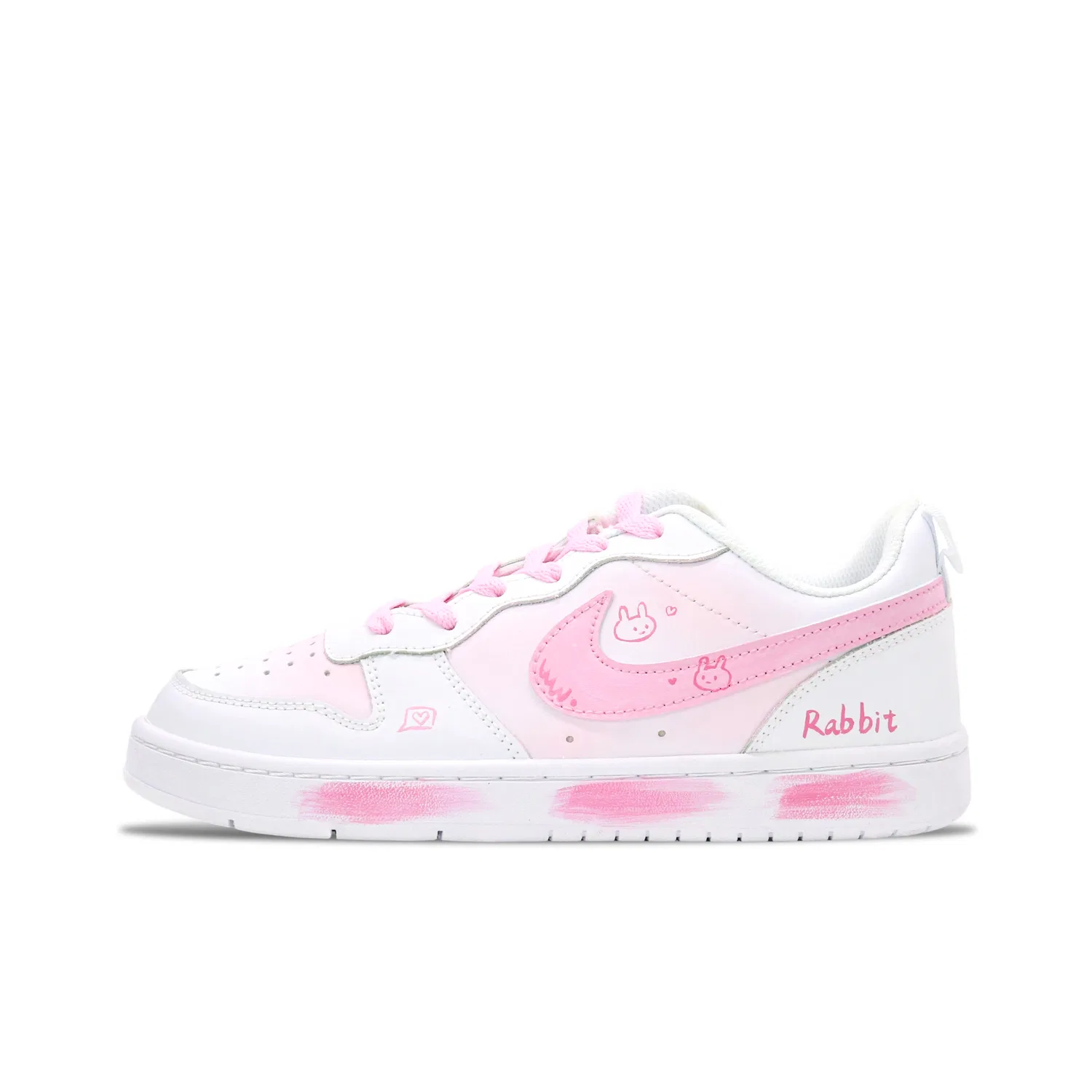 Детские кроссовки для скейтбординга Court Borough, Nike, Pink