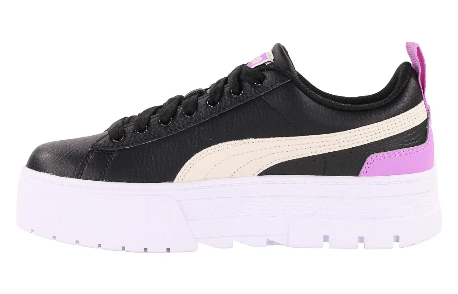 Детские кожаные кроссовки Puma Mayze Lth, Bunt — фото 3