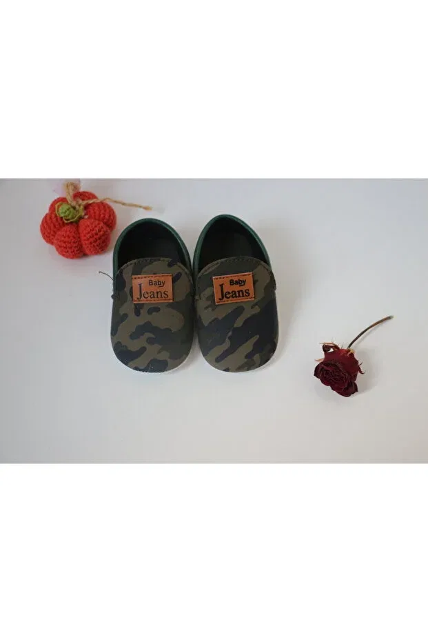 Детская обувь для мальчиков с камуфляжным принтом Zindrellakids, Camouflage 1