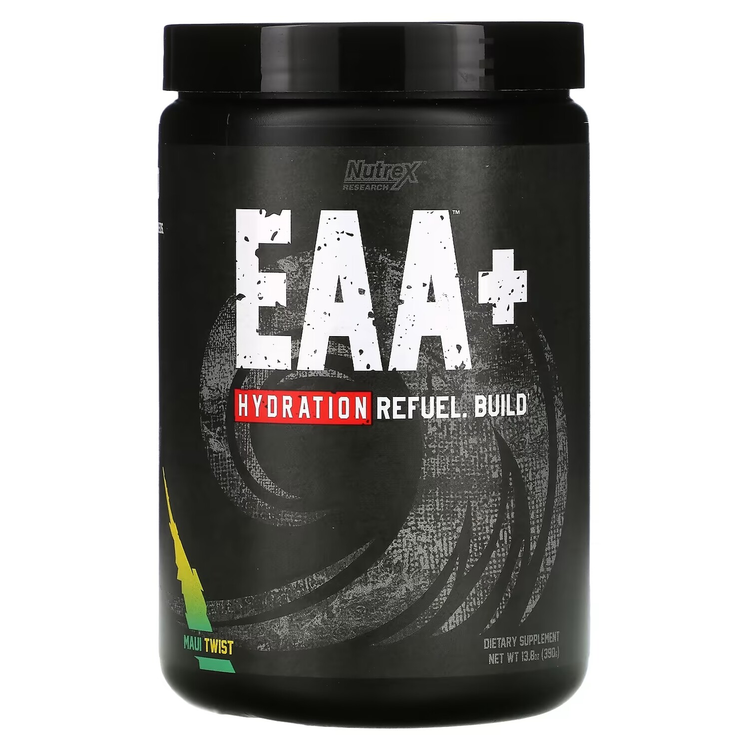 

Nutrex Research EAA+ Hydration добавка для гидратации с незаменимыми аминокислотами со вкусом Maui Twist, 390 г