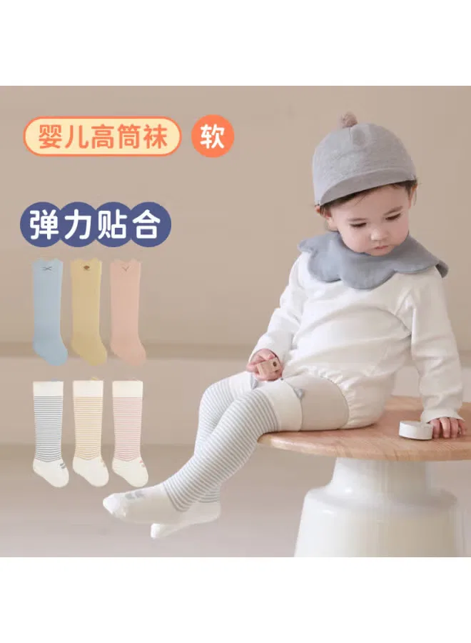 Носки детские с широкой резинкой 2 пары Babyprints, желтый — фото 2