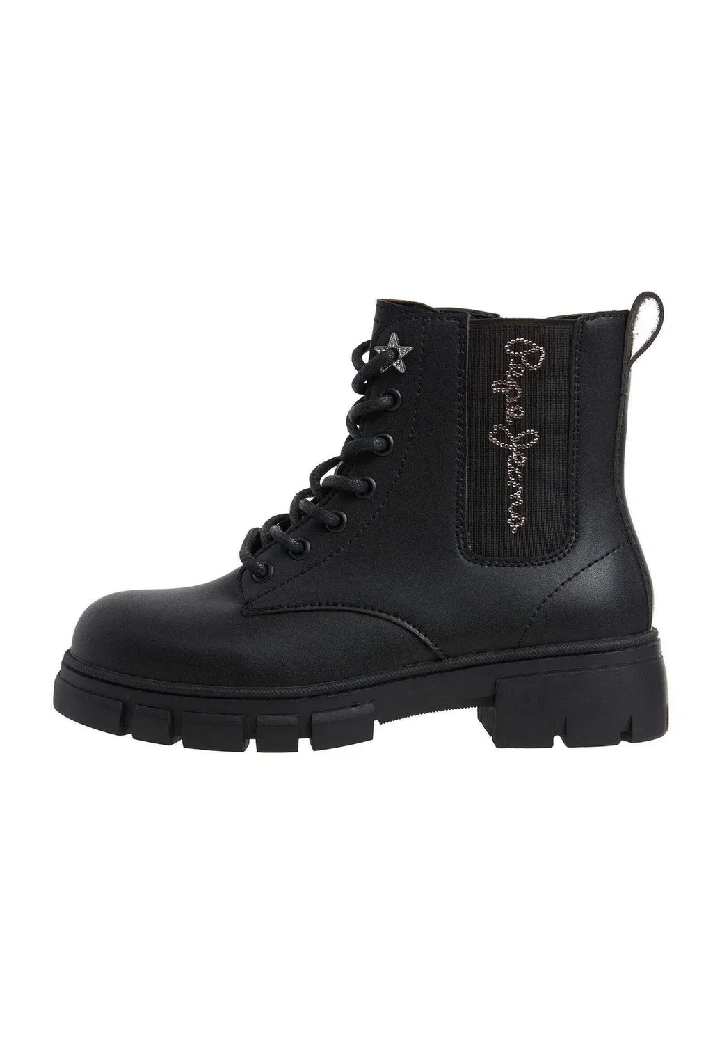 Ботинки Lilli Boot G - ботильоны на шнуровке Pepe Jeans, Black