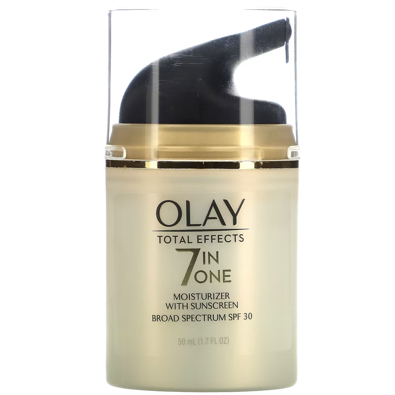 Olay, Total Effects, 7 в 1, увлажняющее и солнцезащитное средство с SPF 30, 50 мл (1,7 жидк. унции) - фото