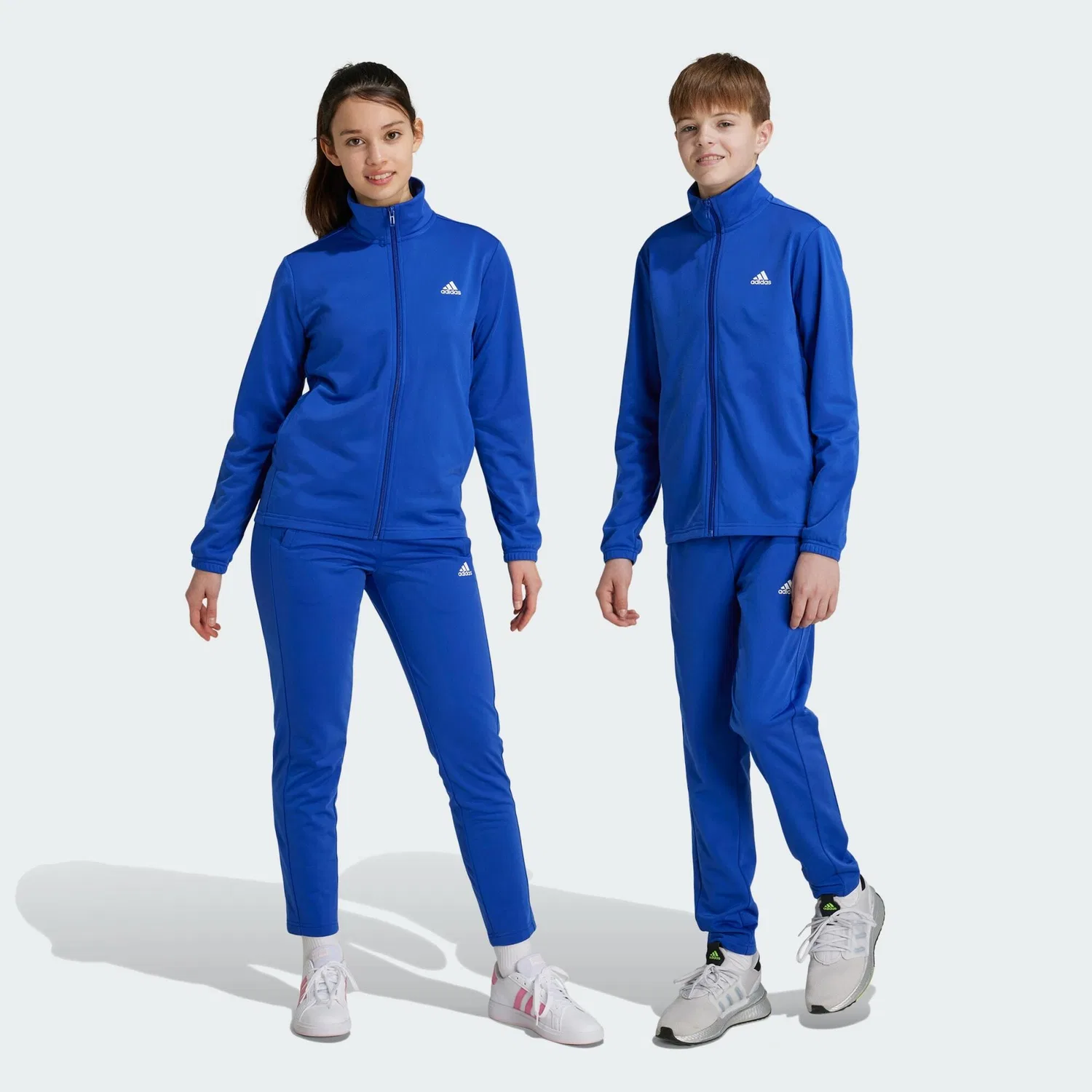 Детский спортивный костюм с принтом Essentials Big Logo Adidas, Konigsblau