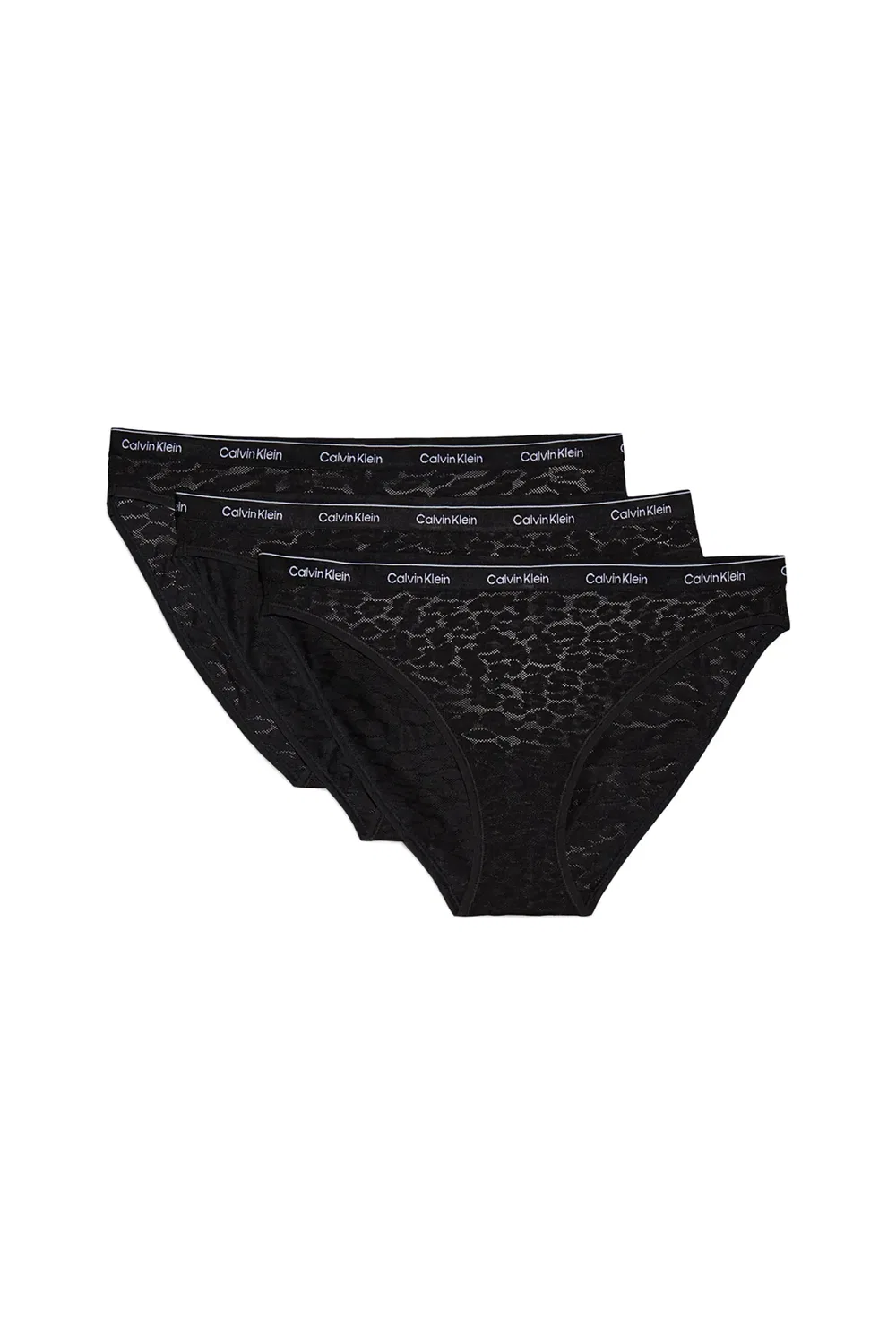 Женское кружевное бикини Icon Lace Calvin Klein, Black