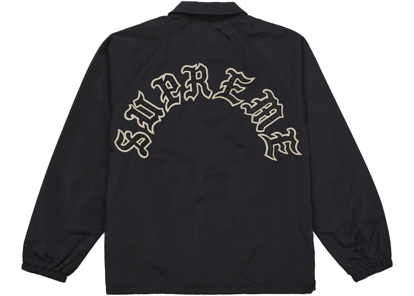 Мужская куртка с принтом Supreme Old English Arc Supreme, Black