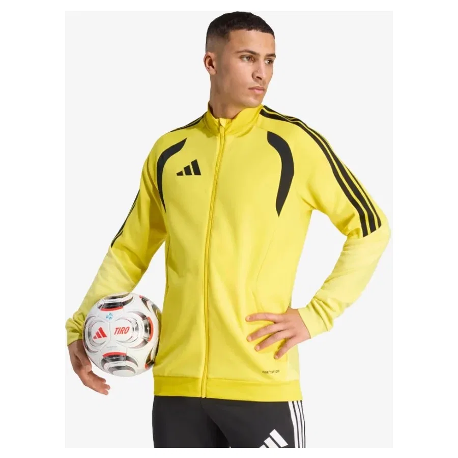 Спортивная кофта с длинным рукавом Tiro 26 League Training adidas, Желтый — фото 2