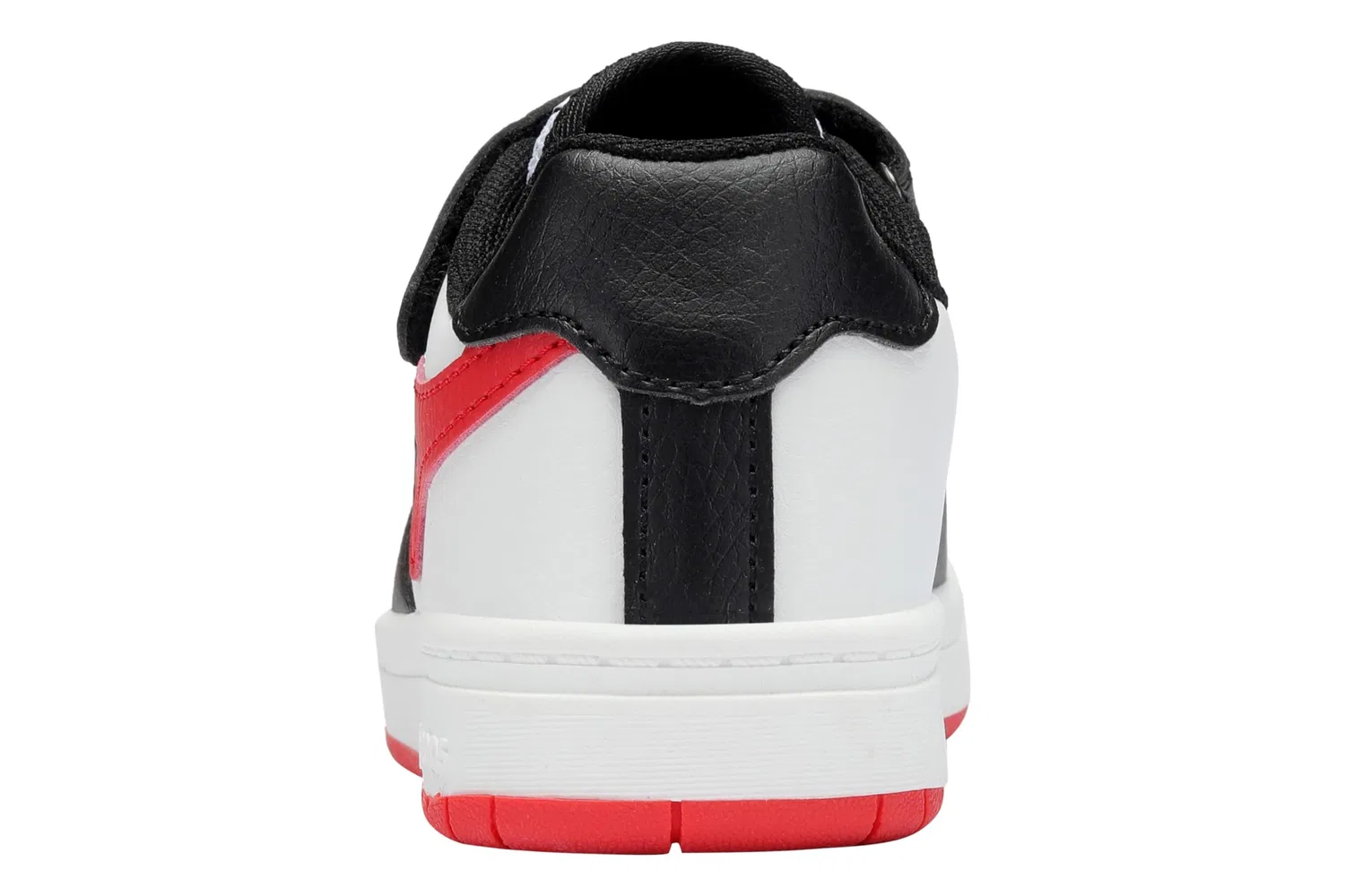 Детские кроссовки с эластичной шнуровкой KangaROOS K-CP Fair Ev, Jet Black Fiery Red — фото 3