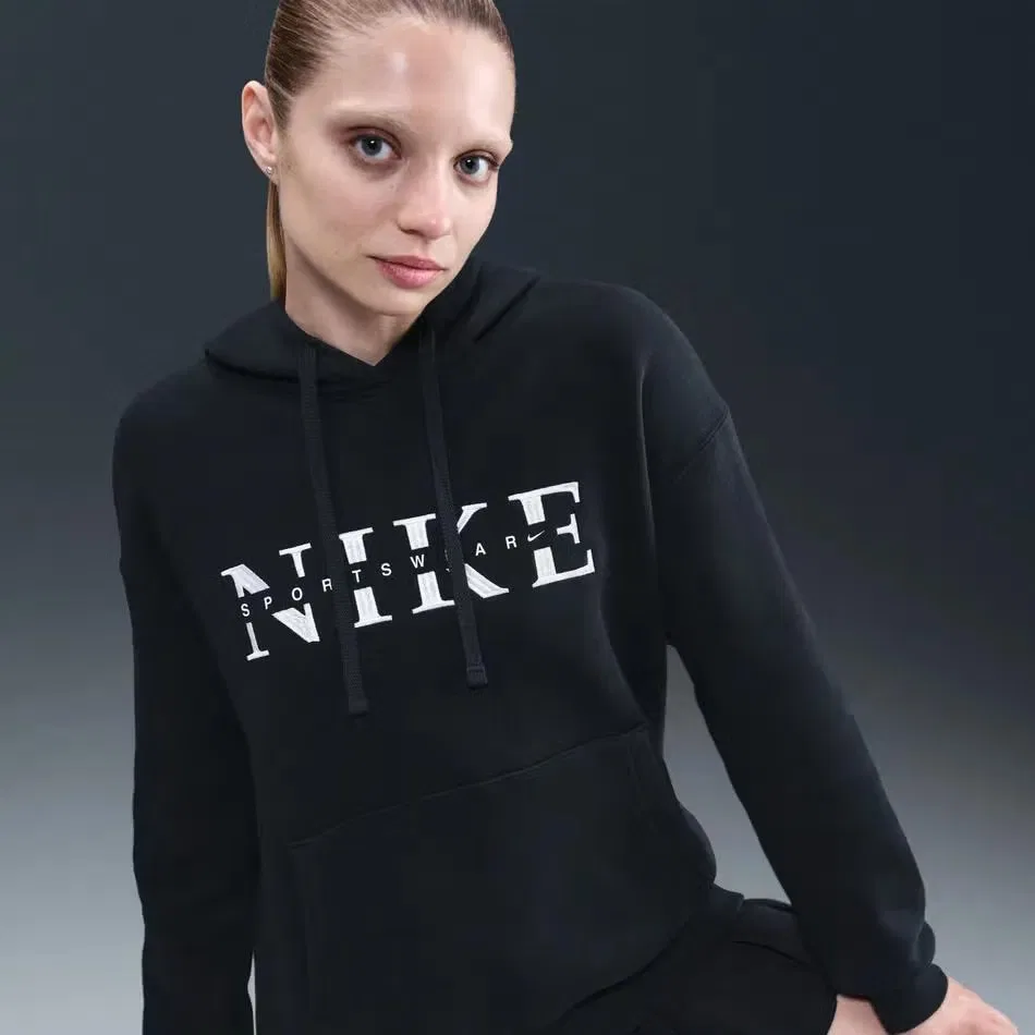 Худи с графическим логотипом Phoenix Nike, черный — фото 3