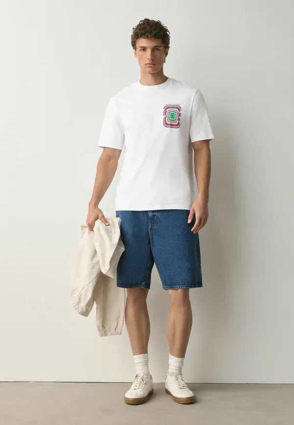 Футболка хлопковая Regular fit - football world cup relaxed fit t-shirt - print t-shirt Next, белый — фото 2