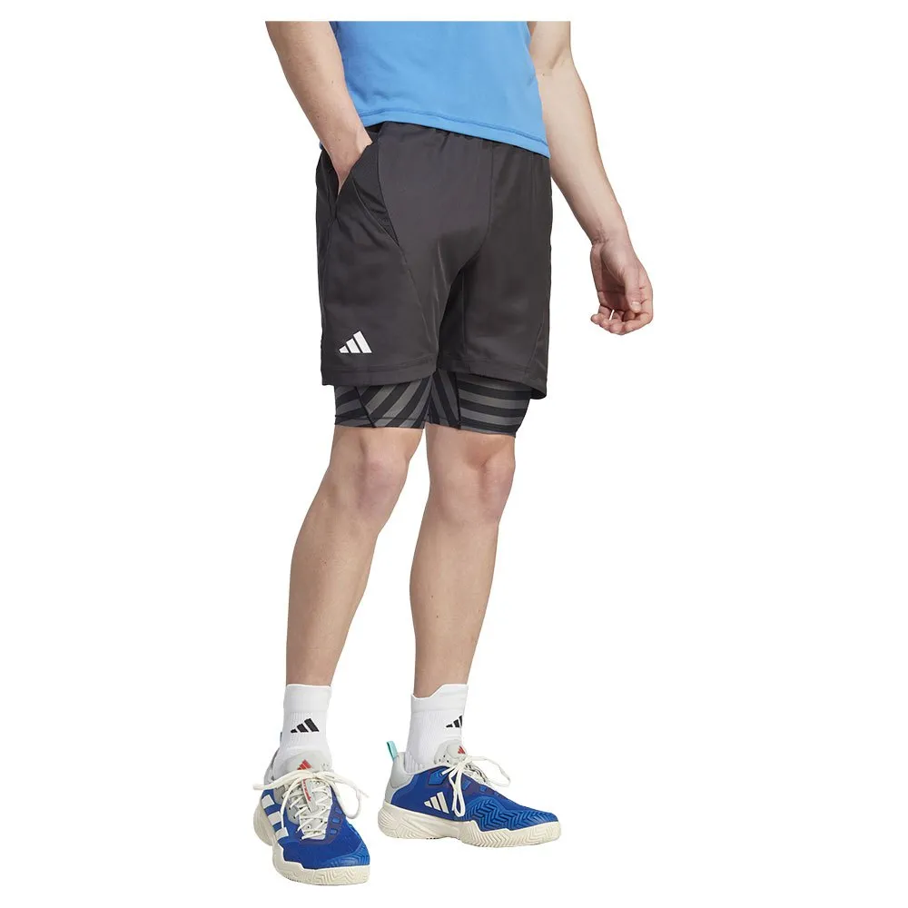 

Шорты adidas Aeroready Two-In-One Pro, черный