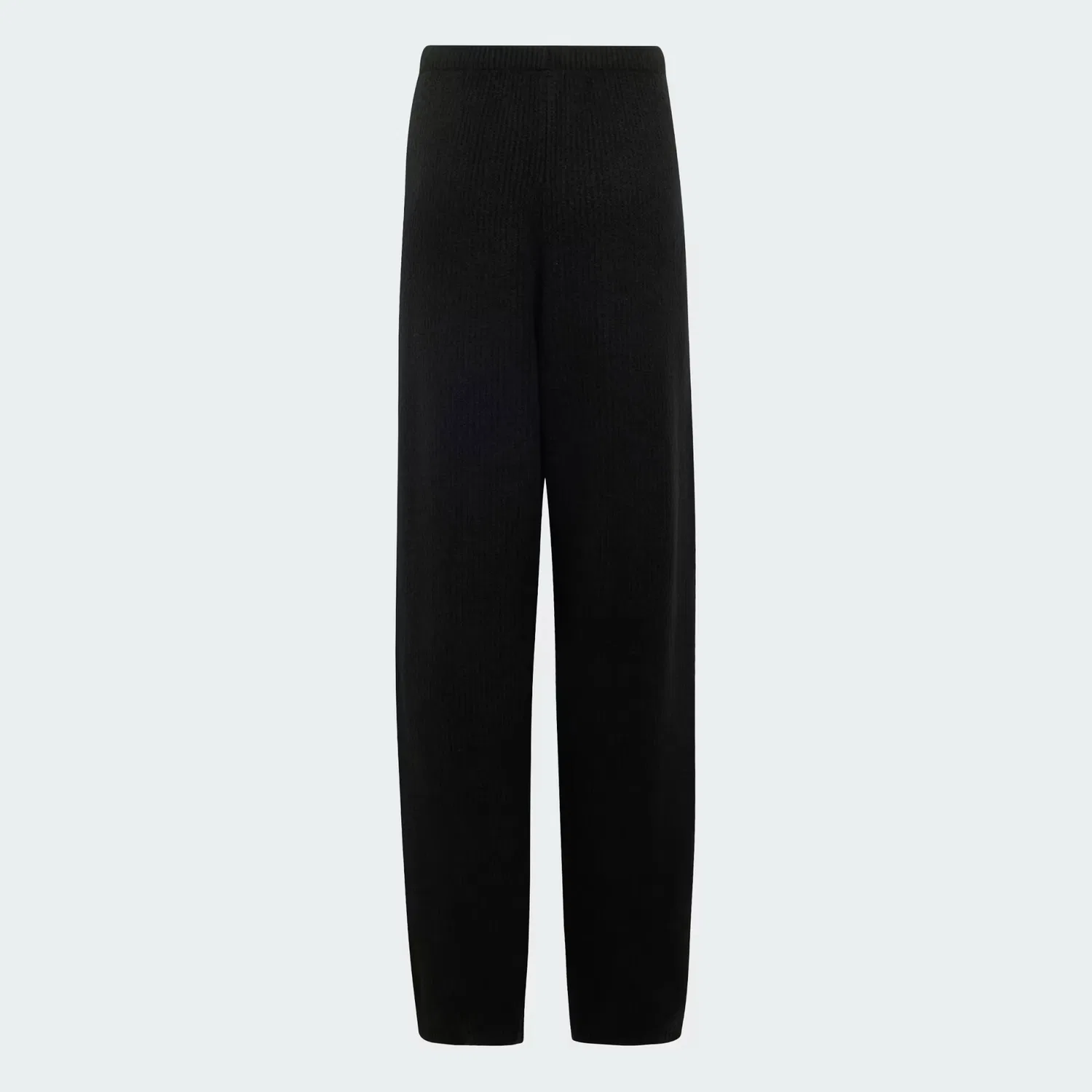 Женские вязаные брюки свободного кроя с эффектом баллона Jennie Knitted Loose Pants Adidas Originals, черный — фото 2