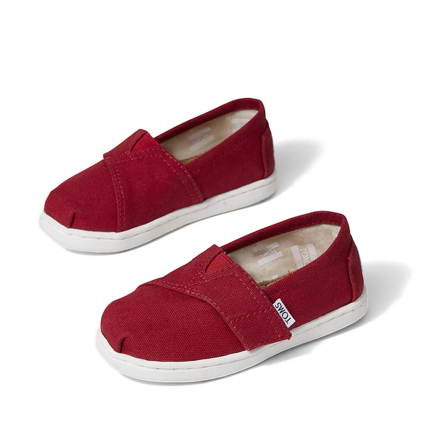 Детские эспадрильи TOMS, Rood — фото 4