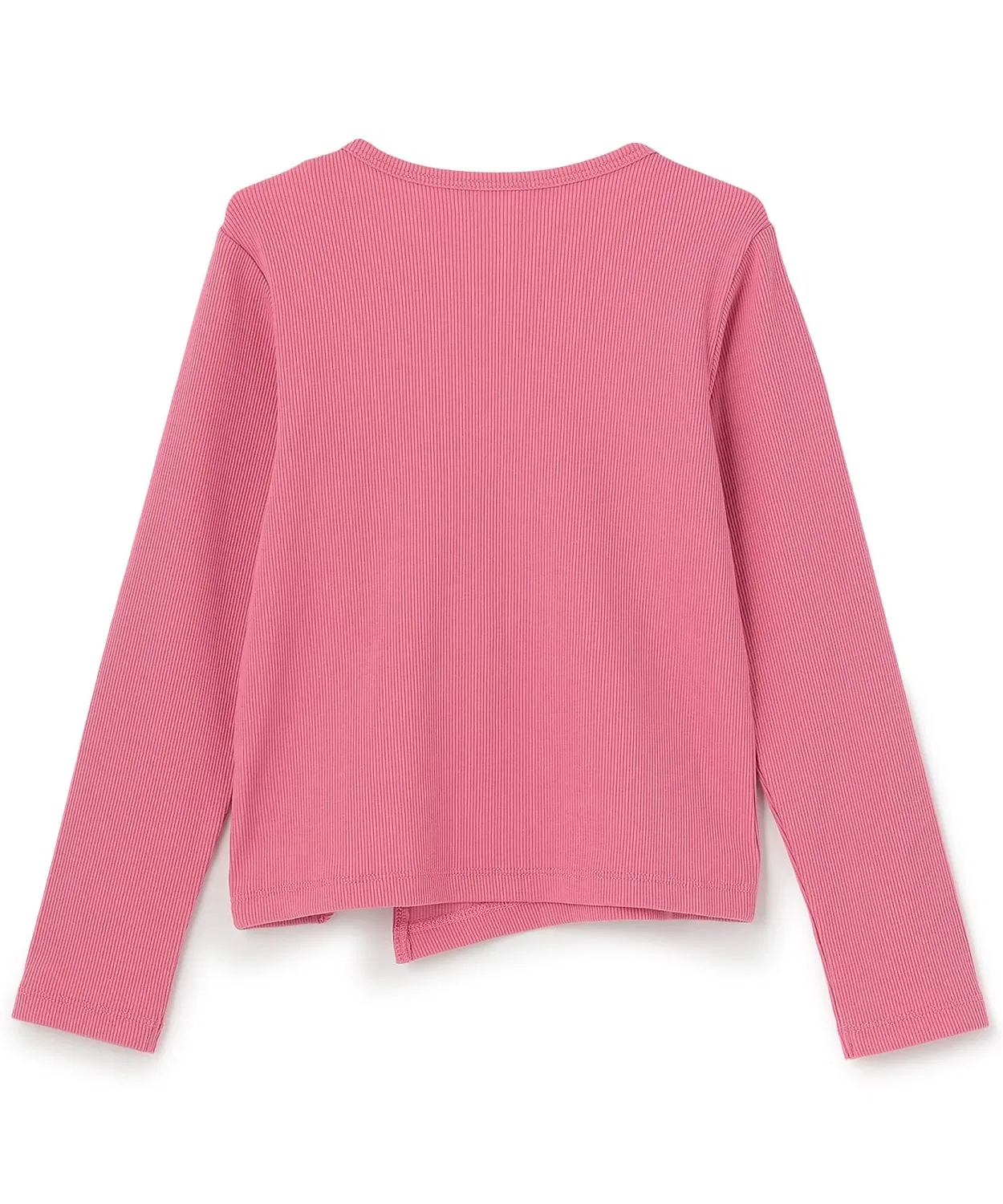 Детская футболка с длинным рукавомс бантом kate spade new york kids, Pink — фото 2