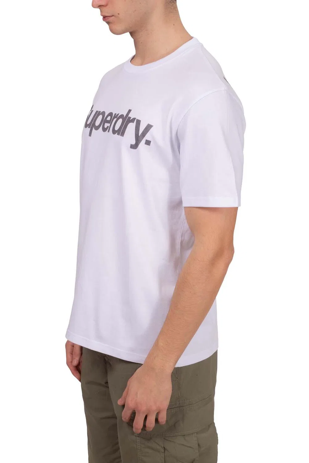 Мужская футболка relaxed с логотипом Superdry, Weiss