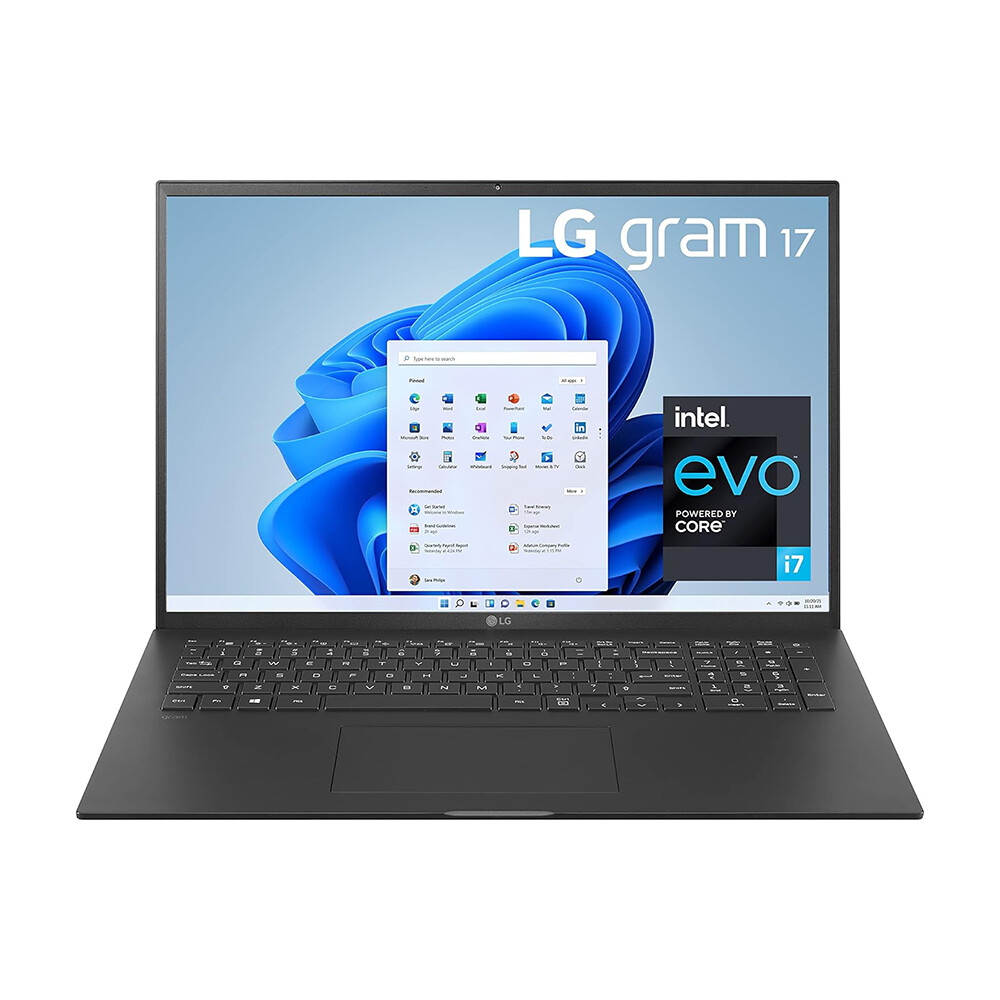 

Ноутбук LG gram 17, 17", 16 Гб/1 Тб, i7-1195G7, черный, английская клавиатура