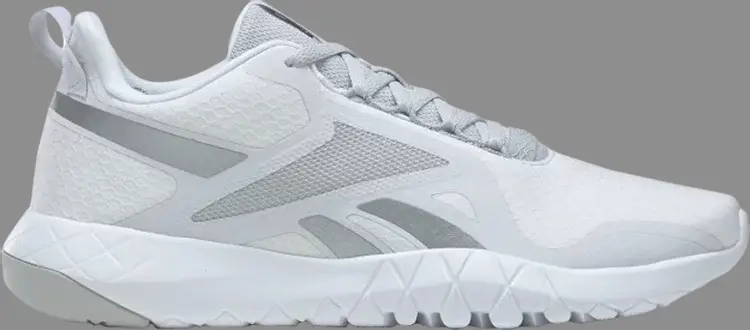 

Кроссовки wmns flexagon force 3 'white silver metallic' Reebok, белый