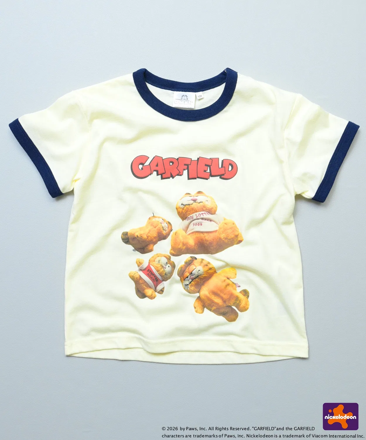 Детская футболка с принтом Garfield MARKEY'S, Off White