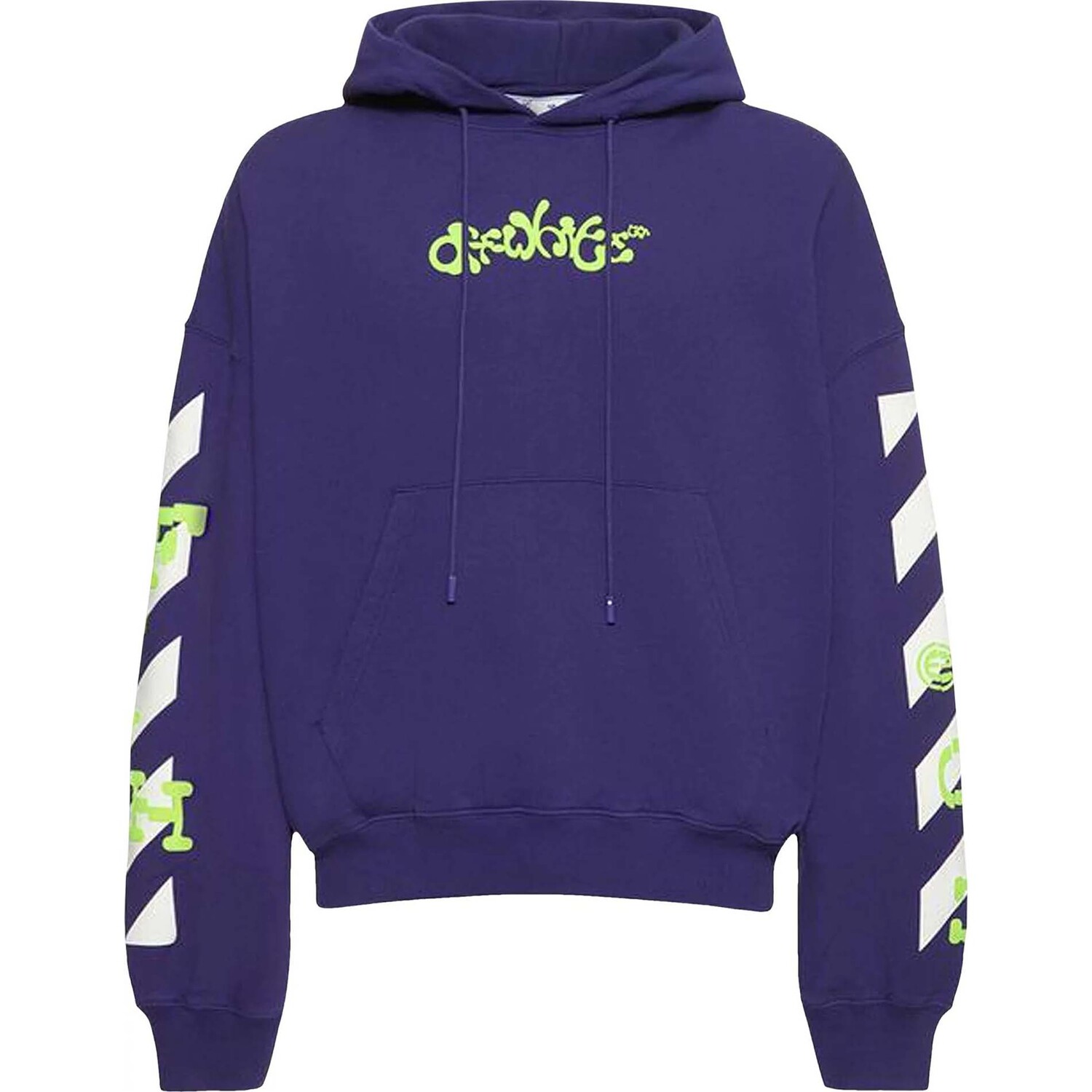 

Худи Off-White Opposite Arrow Boxy, сине-фиолетовый