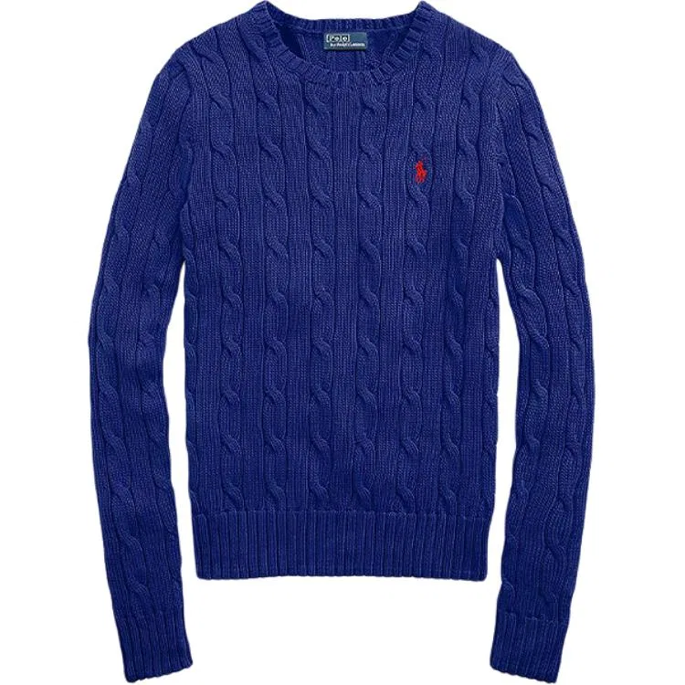 Женский свитер с синим цветом Polo Ralph Lauren, Blue