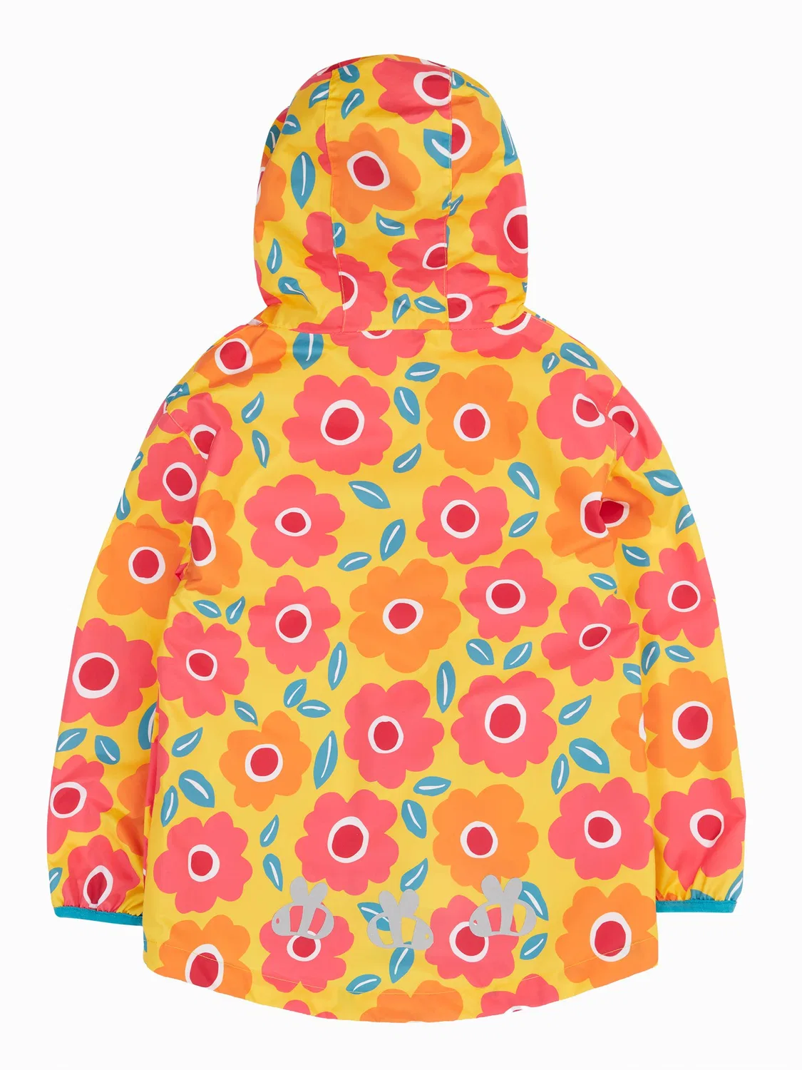 Куртка дождевая Rain or Shine Frugi, желтый — фото 3