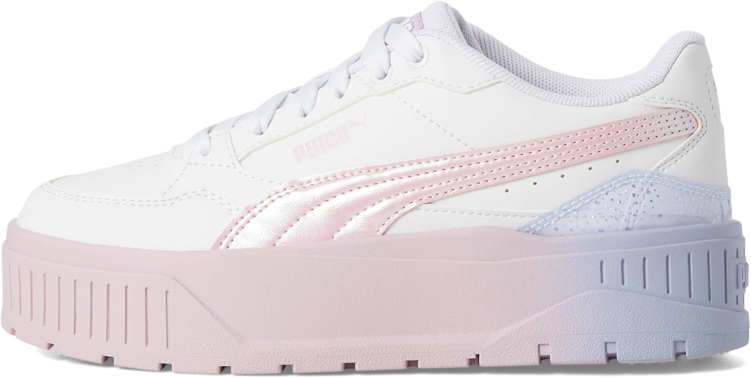 Детские кроссовки Puma Karmen II Idol (для детей постарше), белый/лавандовый — фото 4