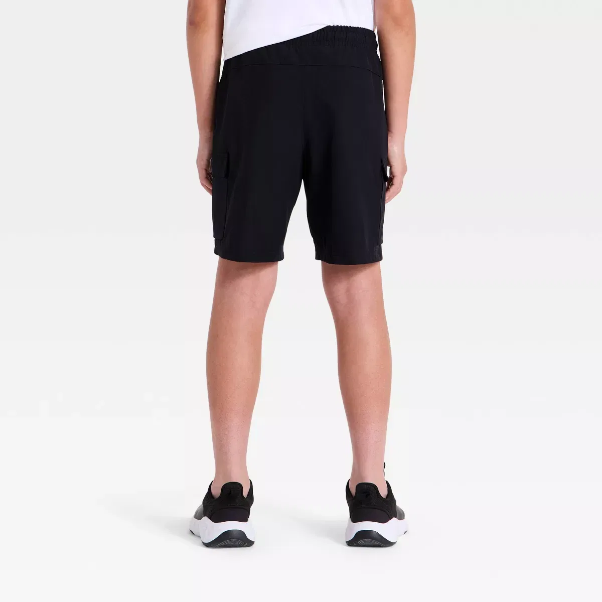 Детские шорты для мальчиков с защитой UPF 50+ All In Motion KIDS PERFORMANCE, Black — фото 2