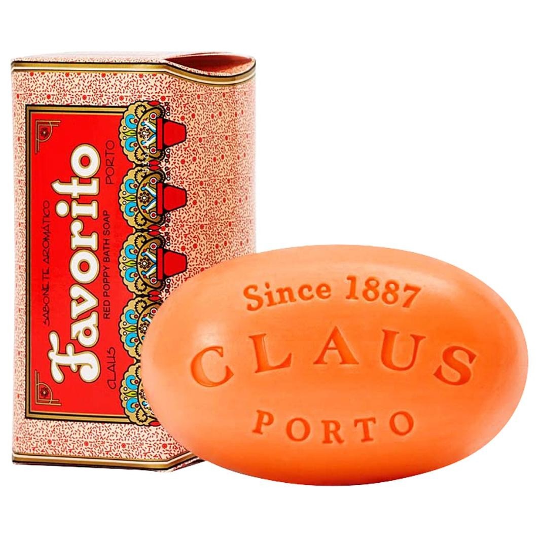 

Мыло для тела favorito red poppy soap Claus Porto, вес 150 гр.