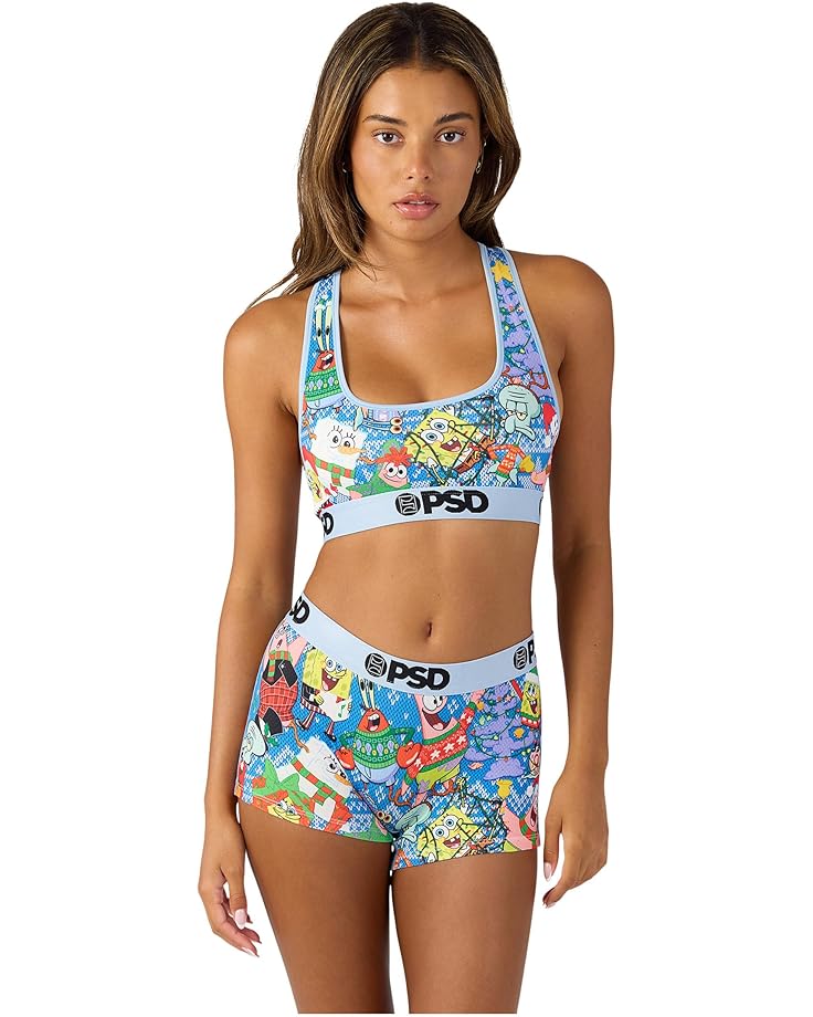 

Женский спортивный бюстгальтер PSD Spongebob Snowpants, Multi