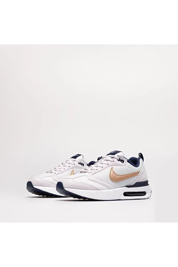Детские кроссовки для девочек с принтом Air max dawn Nike, Gray-Pink — фото 2
