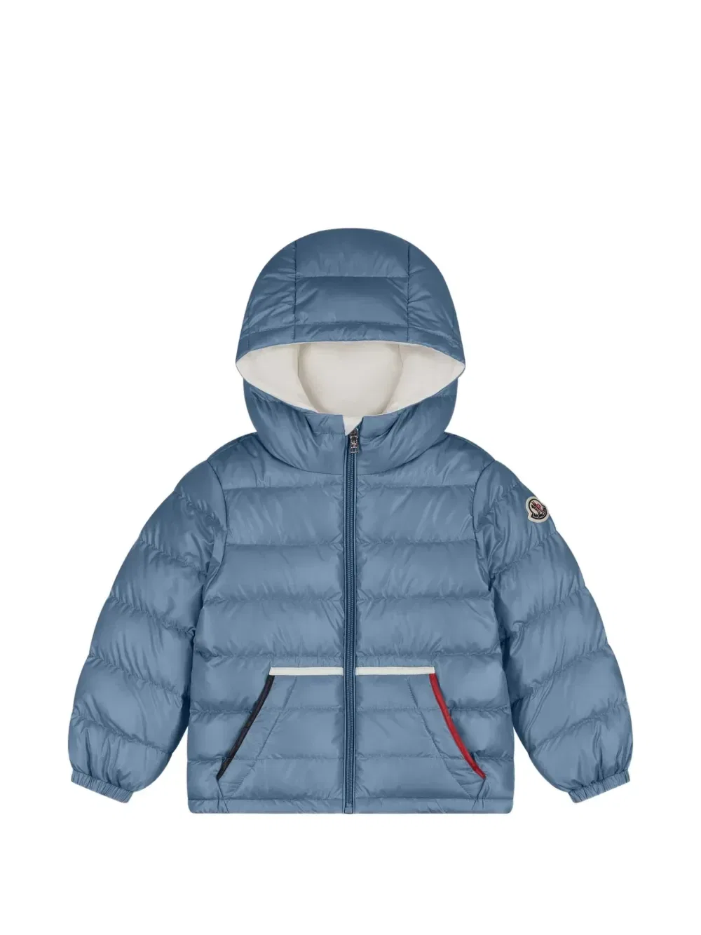Стеганая куртка с капюшоном Icarus Moncler Enfant, синий