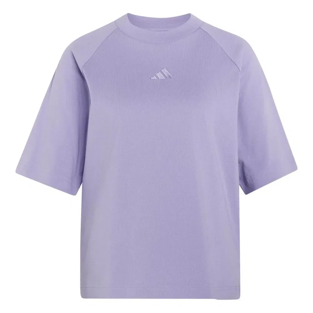 Футболка с коротким рукавом Kit Small Logo Adidas, фиолетовый — фото 3