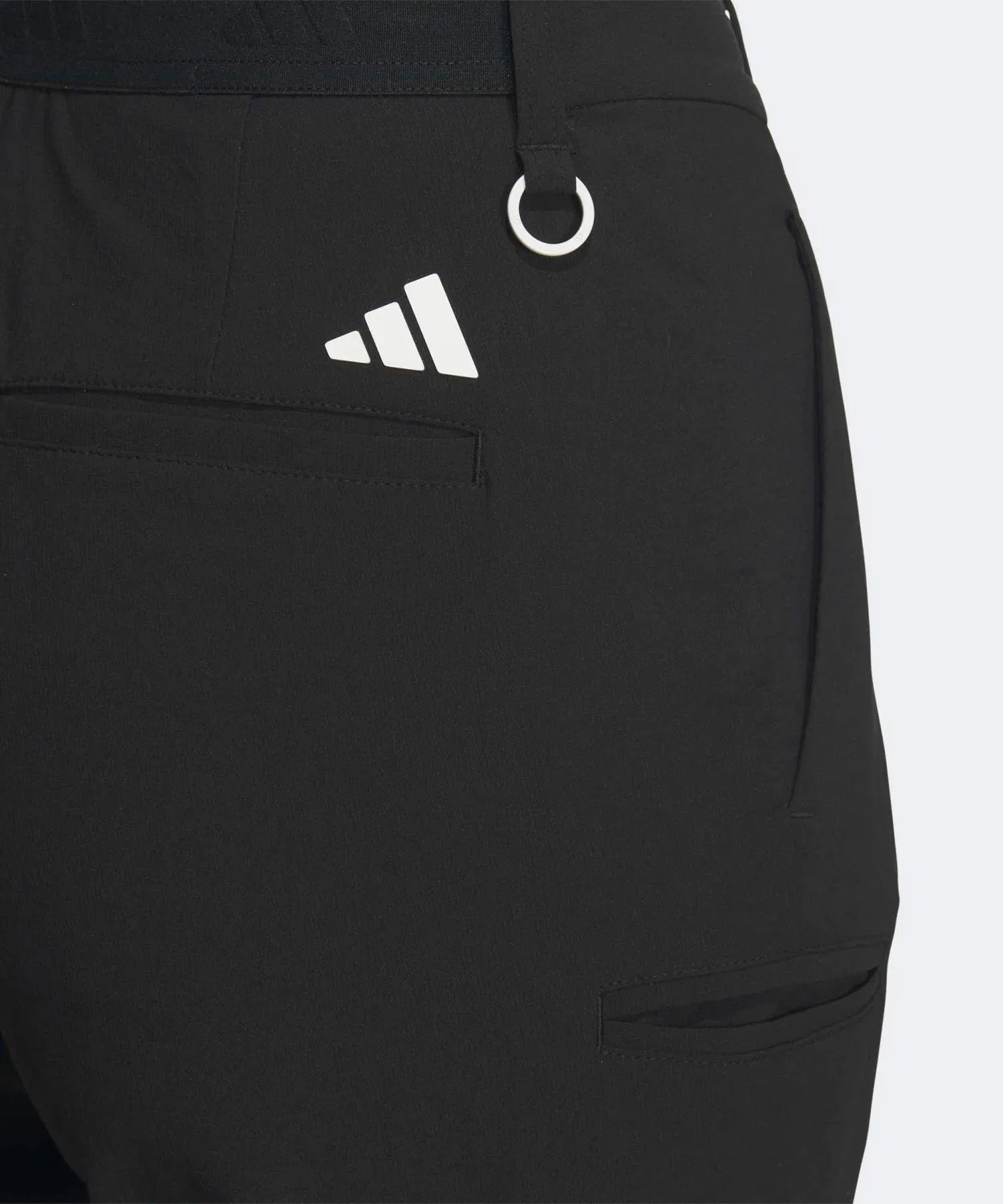 Женские спортивные брюки свободного кроя с 4-way стрейч Adidas Golf, Black — фото 4