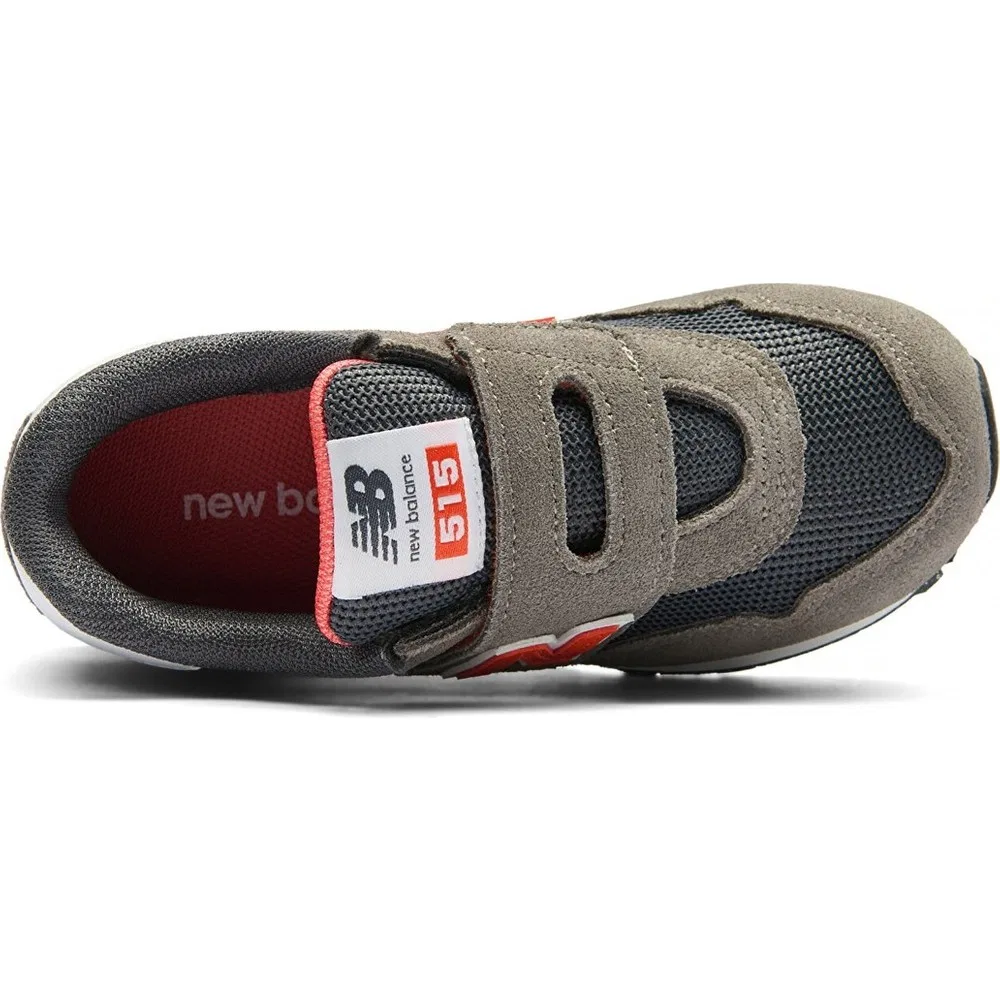 Детские спортивные кроссовки с шнуровкой, искусственная кожа, модель Lifestyle New Balance — фото 3