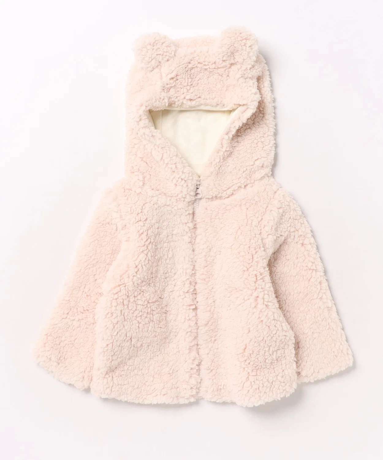 Детская куртка-бомбер с капюшоном и молнией Bear Jacket B.I.D., Pink