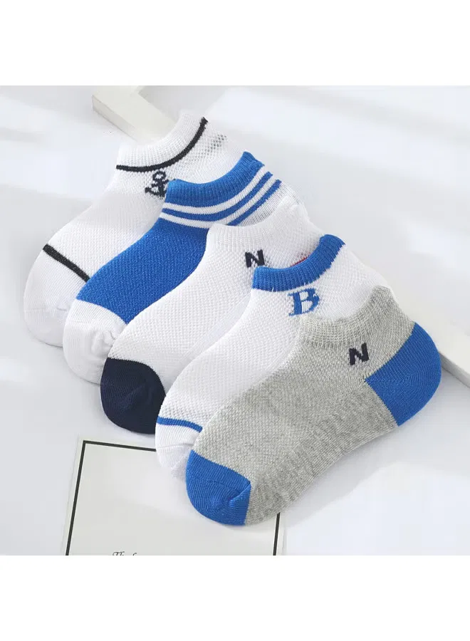 Носки низкие с дышащей сеткой, комплект, Jeanswest, белый — фото 4