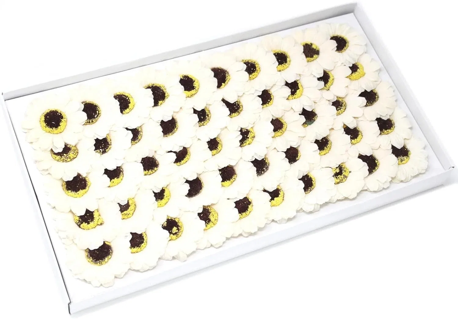 Мыльные цветы Craft Soap Flowers, Sml Sunflower, Ancient Wisdom, 1 шт, Ivory-coloured