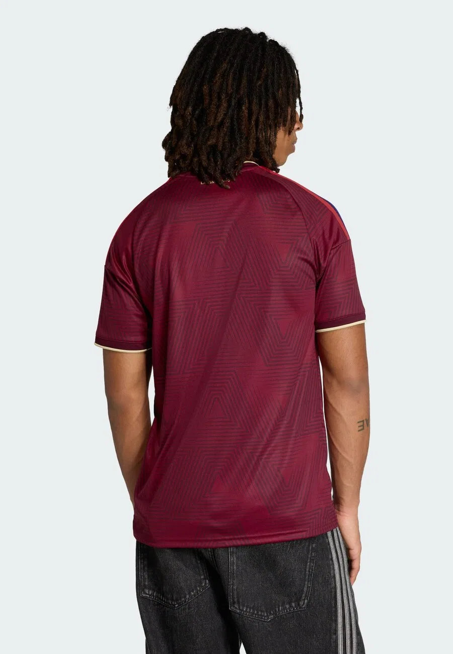 Футболка ADIDAS PERFORMANCE 'Venezuela 26 Home' винно-красного цвета — фото 4