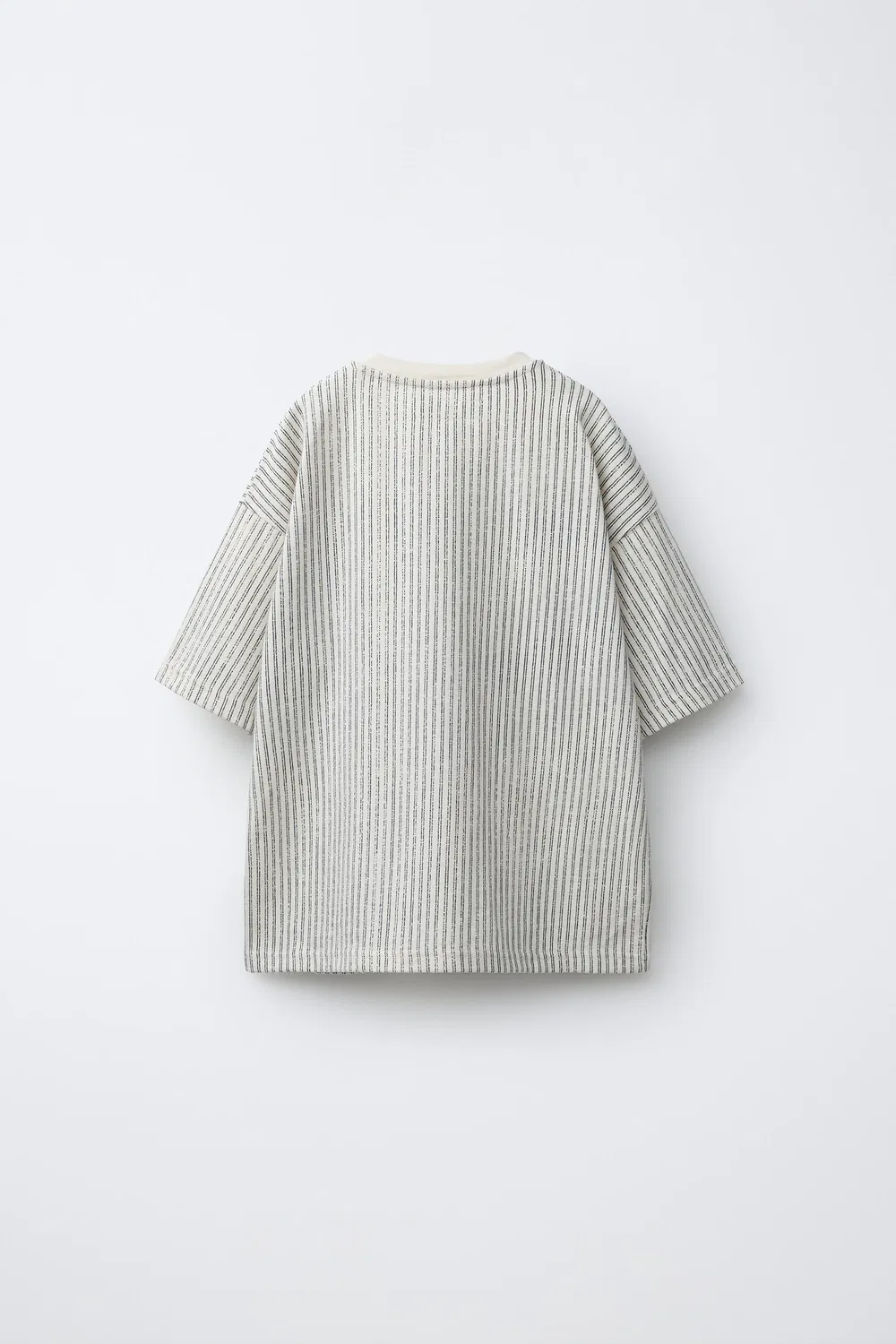 Полосатая футболка с этикеткой ZARA, Striped — фото 2