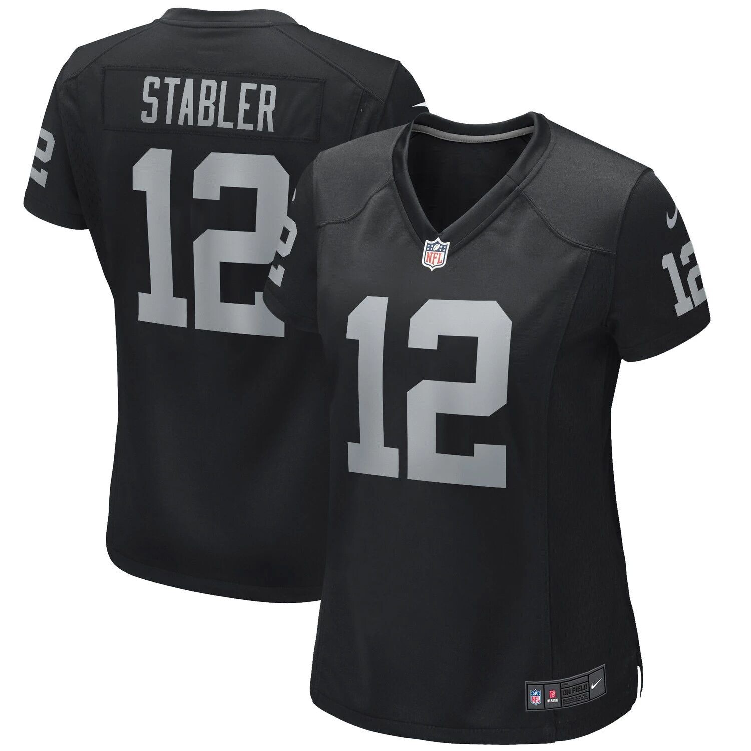 

Женская черная майка Nike Ken Stabler Las Vegas Raiders Game Retired Player Nike, Черный, Женская черная майка Nike Ken Stabler Las Vegas Raiders Game Retired Player Nike