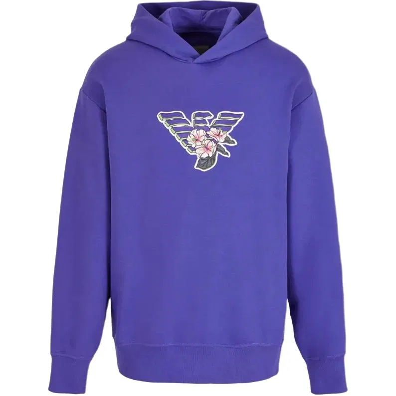 Свитшот мужской, Blue Purple, EMPORIO ARMANI