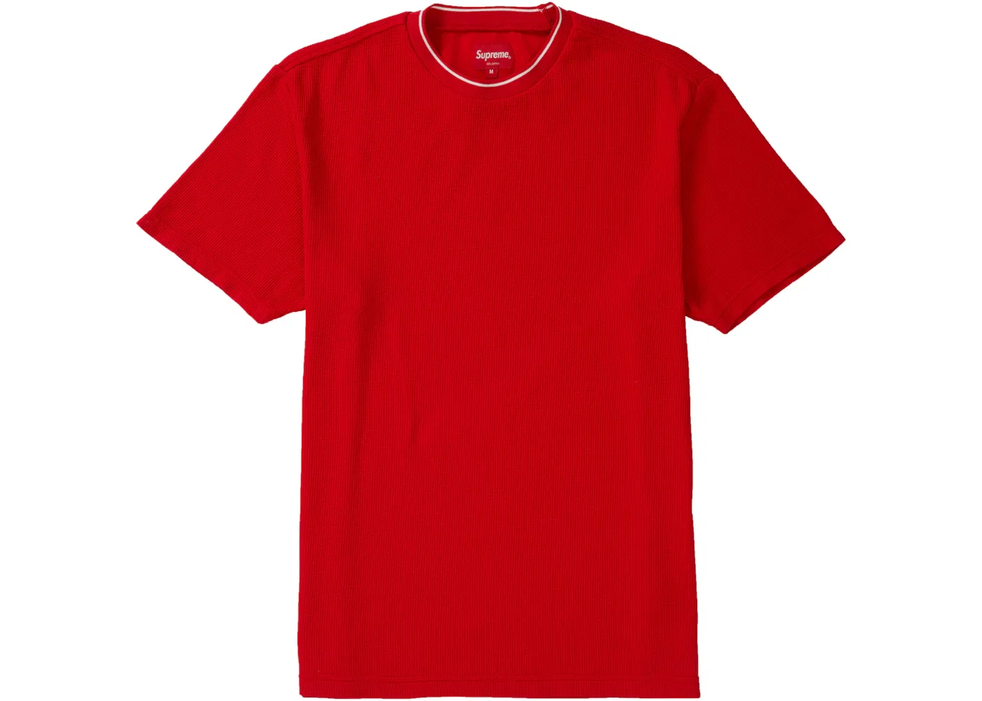 Мужская футболка в полоску Supreme, Red