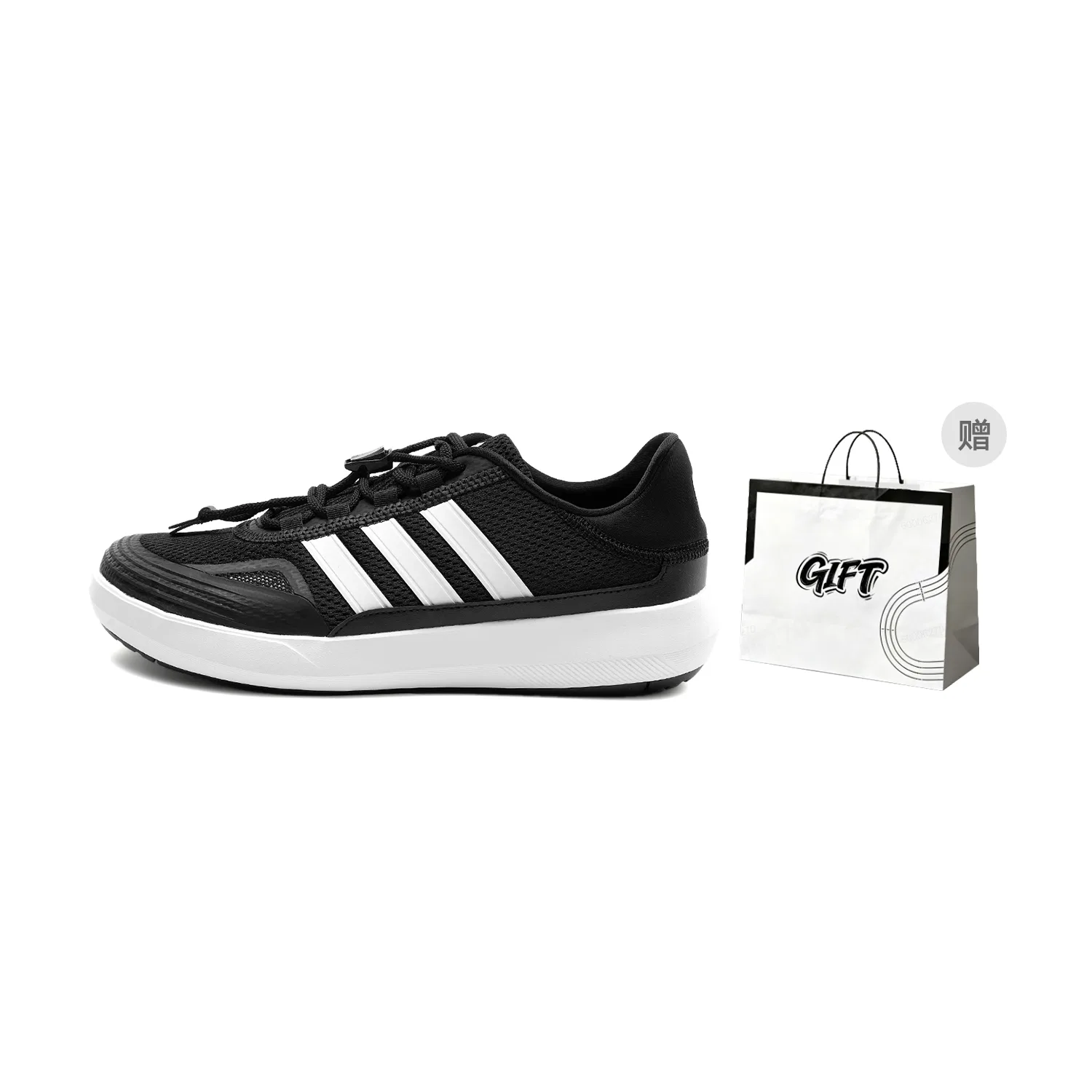 Детские кроссовки с защитой от истирания Low Top Outdoor Shoes Adidas, Black