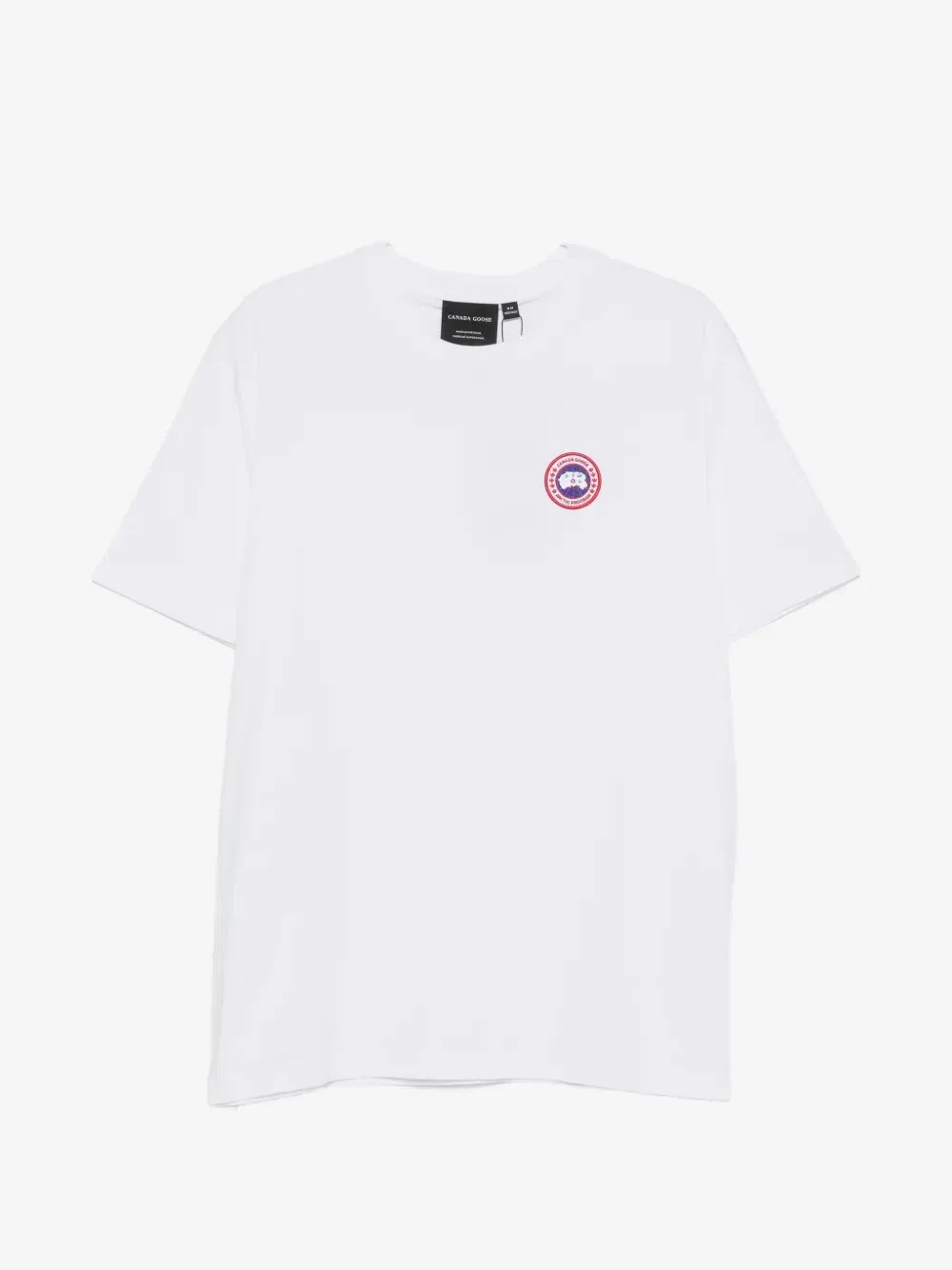 Футболка с нашивкой-логотипом Canada Goose, белый