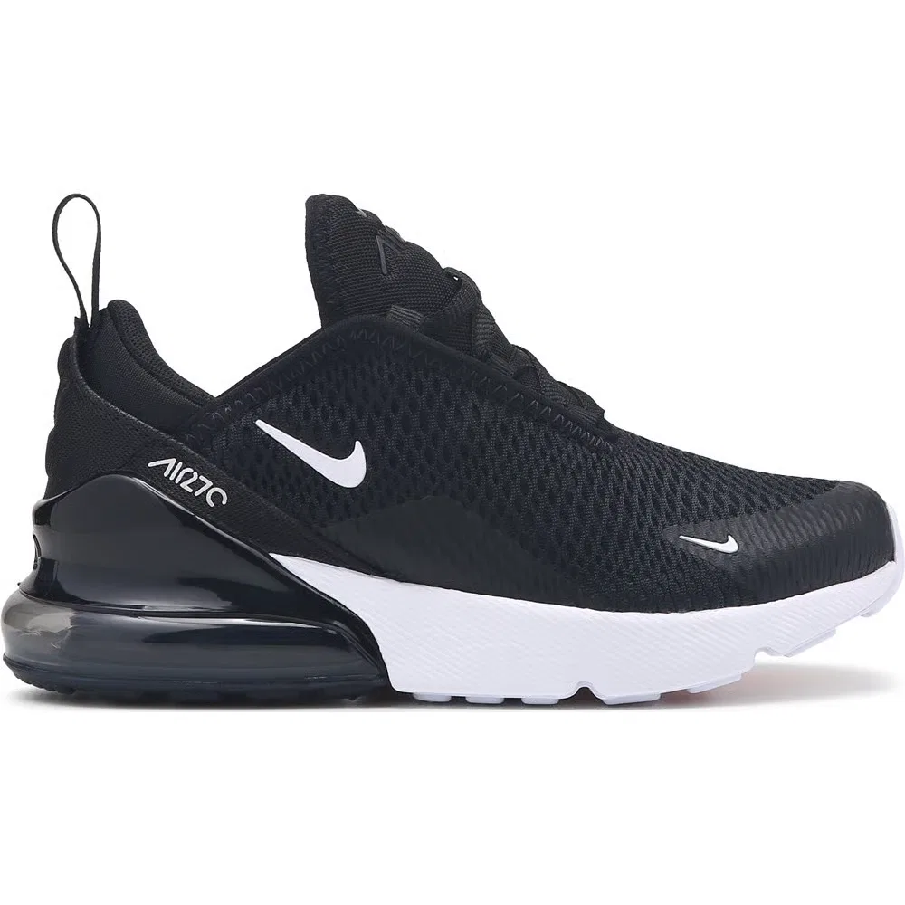 Детские кроссовки Air Max 270 Nike, Black/White — фото 2