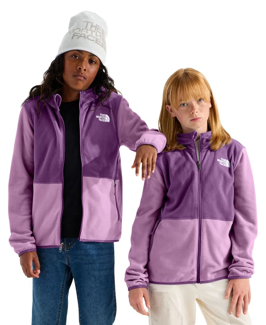 Детская куртка-худи с капюшоном Glacier Full-Zip The North Face, Hushed Lavender Chroma Purple